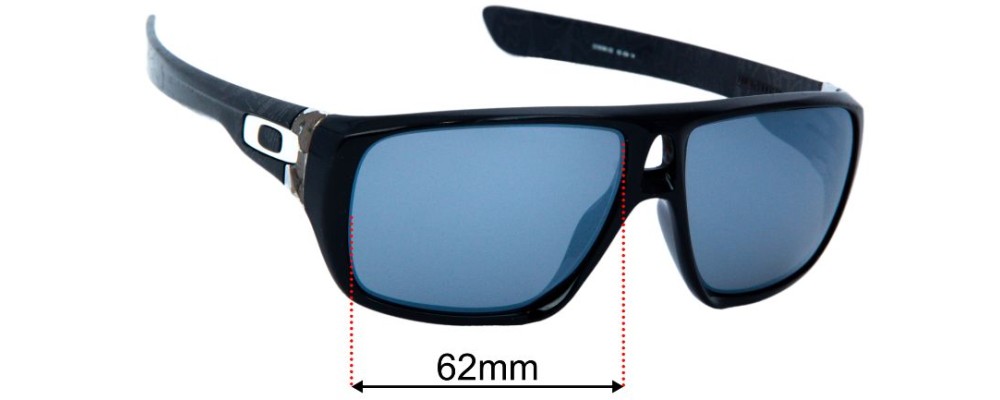 Sunglass Fix Replacement Lenses for Oakley Dispatch OO9090 - 62mm Wide